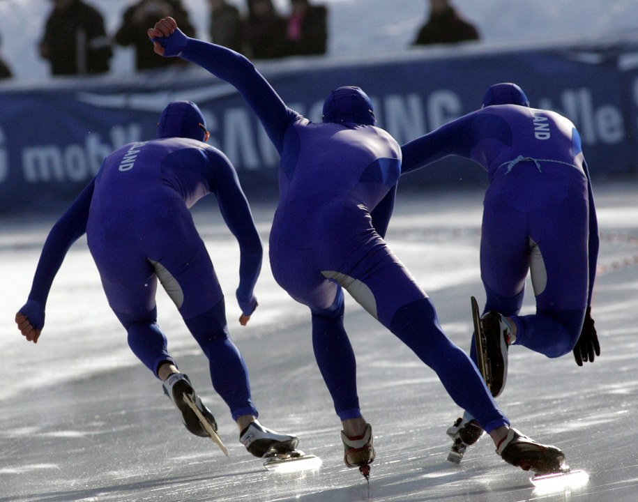 Łyżwami w Putina. Tak to robią Holendrzy