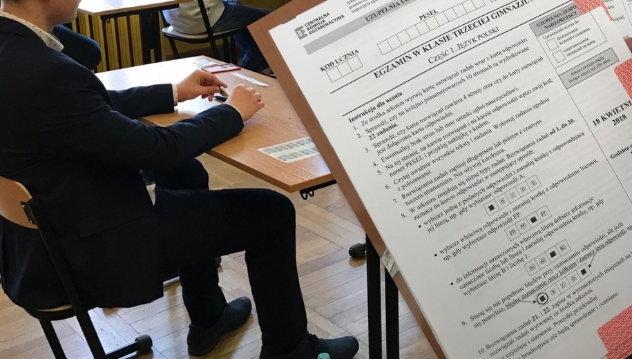 Przeciek testu gimnazjalnego? CKE zawiadamia policję