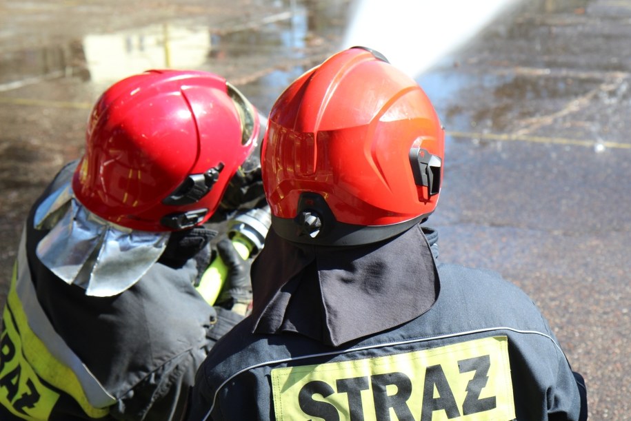 Pożar kamienicy w centrum Katowic. W ogniu stanęły dach i poddasze