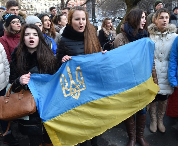 Protesty przed ambasadą RP w Kijowie. Chodzi o zatrzymanie Ihora Mazura
