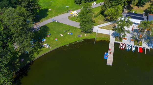 40-latek utonął na Mazurach. Kąpał się na przyhotelowej plaży