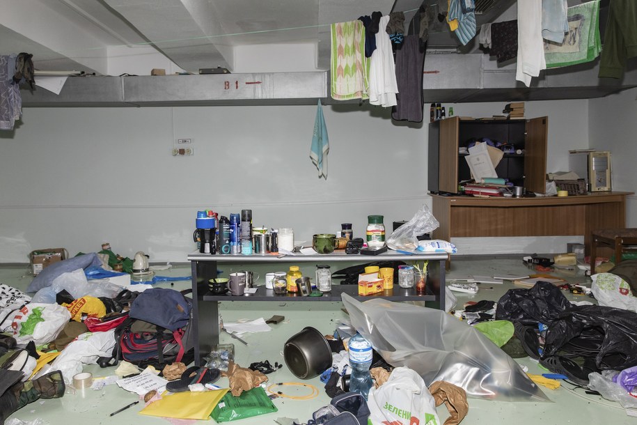 Rosjanie zostawili po sobie ładunki wybuchowe. Nawet w pralkach