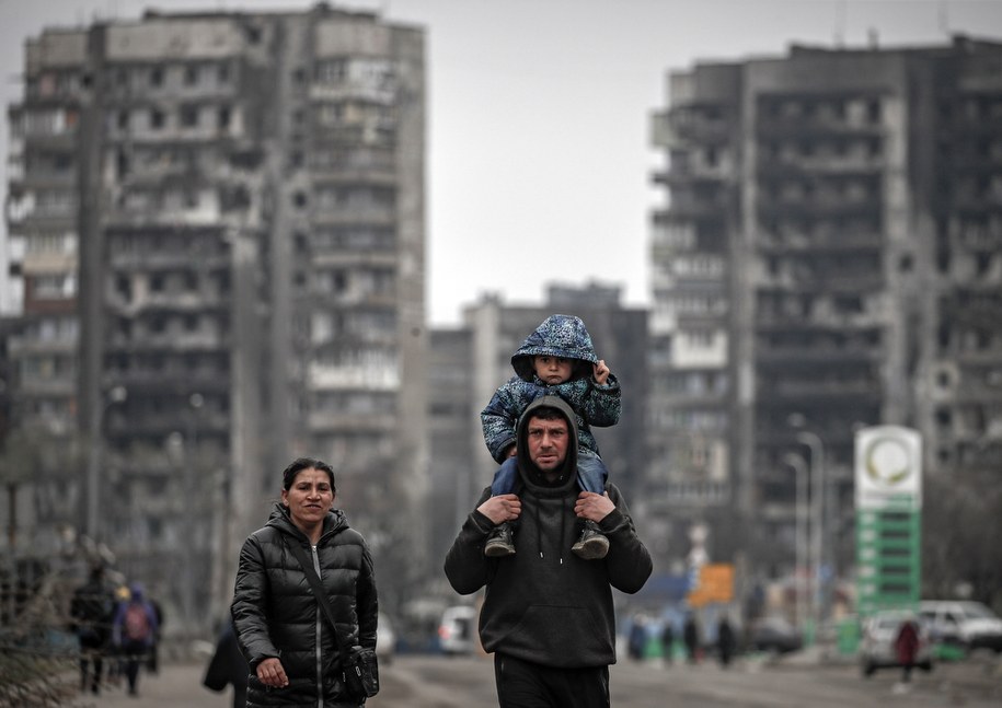 Mer Mariupola: W mieście zginęło 21 tys. cywilów