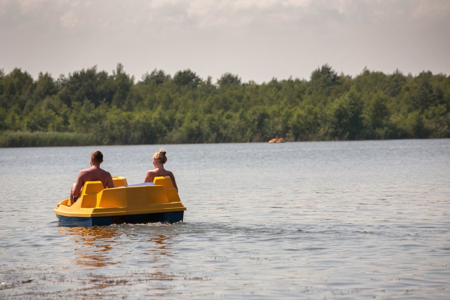 ​Miał 1,3 promila w organizmie. Pływał rowerem wodnym po Jeziorze Ełckim