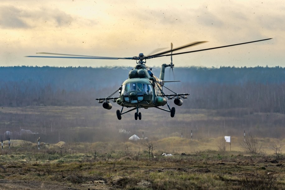 Podkarpackie: Żołnierze poznali procedury współdziałania ze śmigłowcem Mi-8