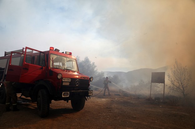 Pożary szaleją w Grecji. Kurort ewakuowany