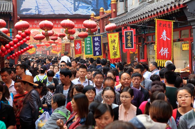 Global Times: Populacja Chin zacznie się zmniejszać przed 2025 r.