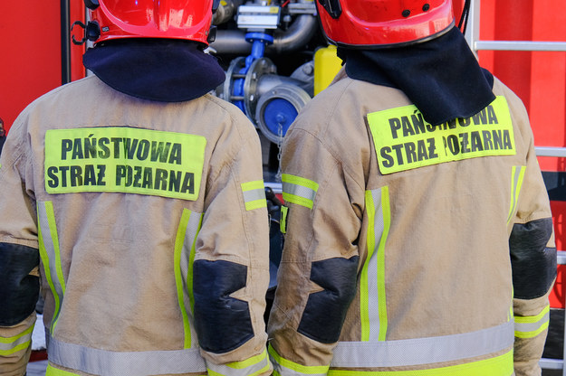 Pożar domu w Radlinie na Śląsku. Trzy osoby zostały ranne