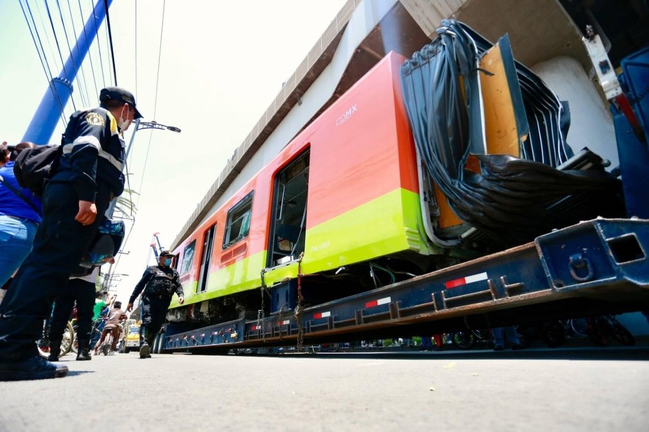 Zderzenie pociągów metra w Meksyku. Jedna osoba zginęła, są ranni