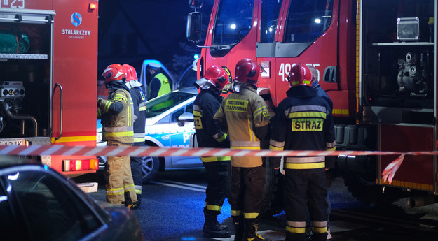 Zderzenie trzech busów na autostradzie A4. Nie żyje jedna osoba