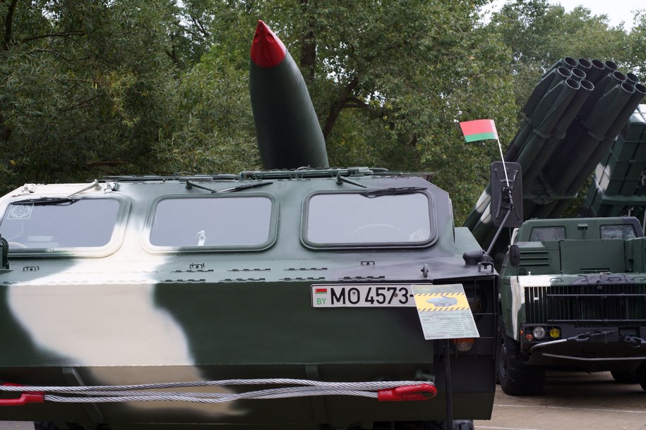 Białoruski sprzęt wojskowy przy granicy z Litwą. Czy to groźba?