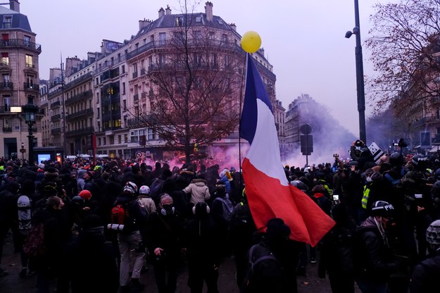 ​Strajkowa apokalipsa zawisła nad Francją. Ultimatum dla Macrona