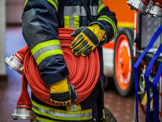 Pożar domku holenderskiego w Widawie. Nie żyje 59-latek