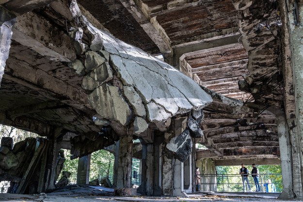 Łuska do rosyjskiej armaty polowej znaleziona na terenie Westerplatte