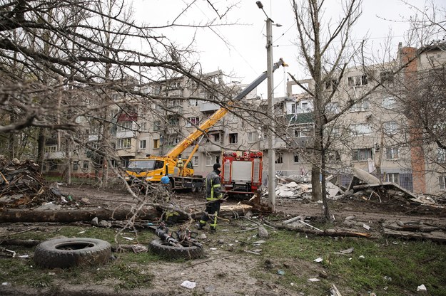 Rosjanie zwiększyli intensywność ostrzałów Bachmutu. "Zmieniają miasto w ruinę"