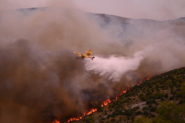Chorwacja: Wielki pożar w pobliżu popularnego kurortu. Są ranni