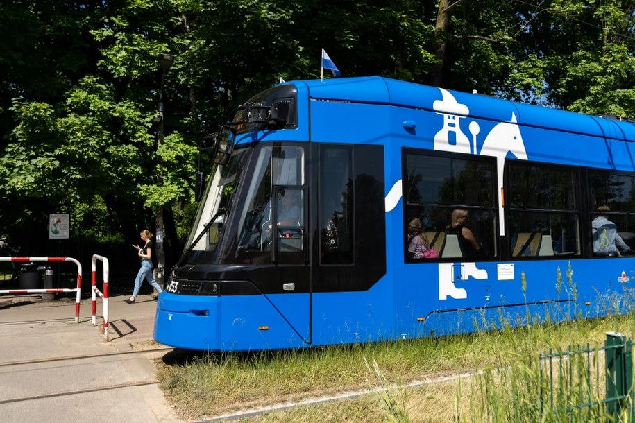 Próbny przejazd tramwaju na Górkę Narodową