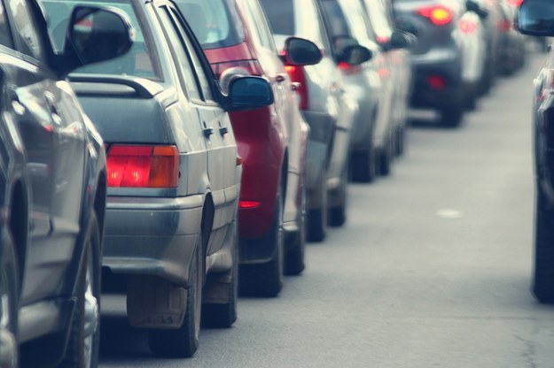 Gigantyczny korek na A4. Powodem duże natężenie ruchu