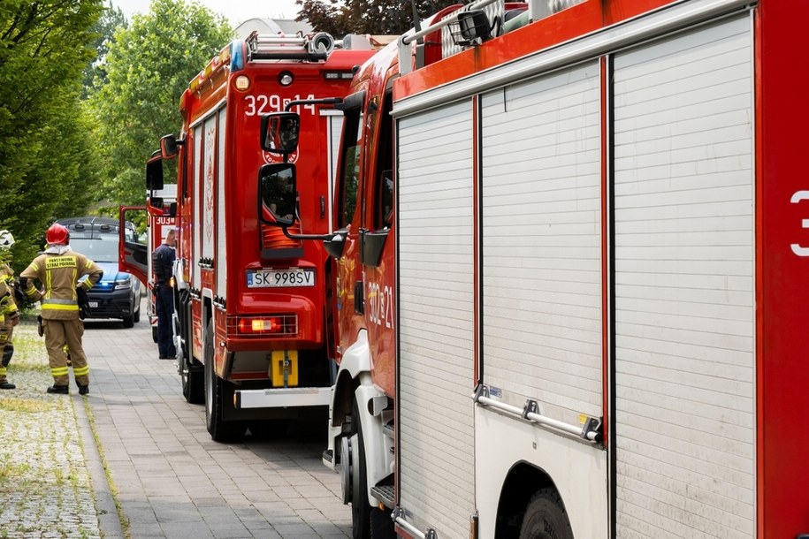 Pożar mieszkania w Gdyni. Prawdopodobnie doszło do wybuchu gazu