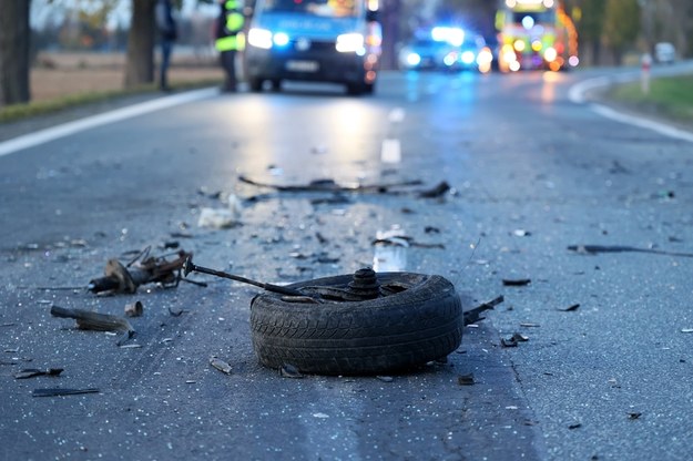 Groźny wypadek na Dolnym Śląsku. Cztery młode osoby w szpitalu