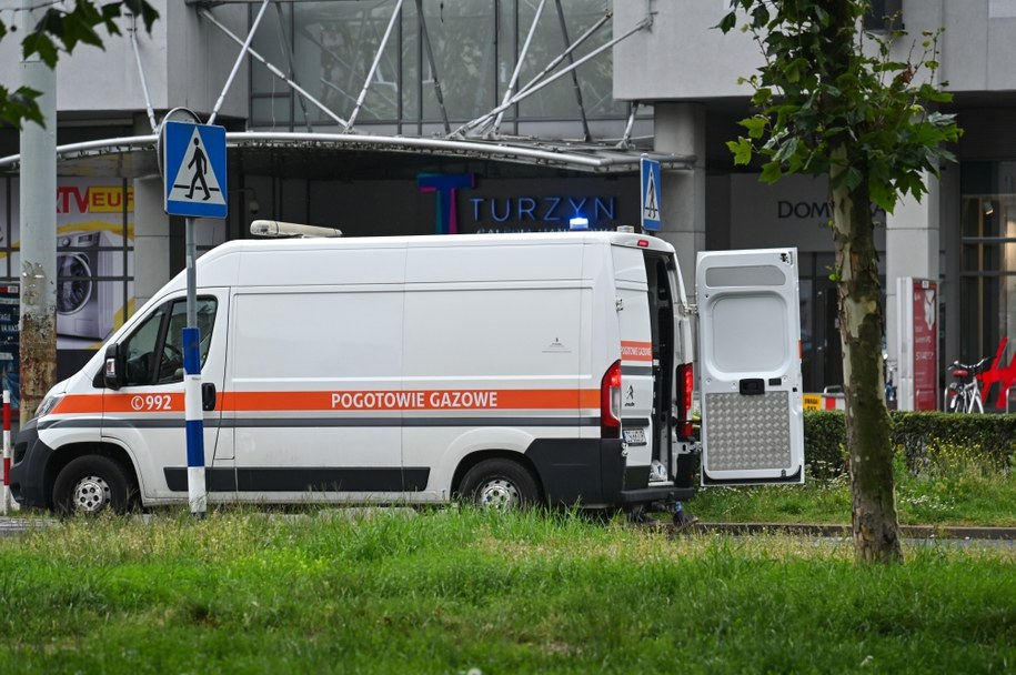 Uszkodzenie gazociągu na placu budowy