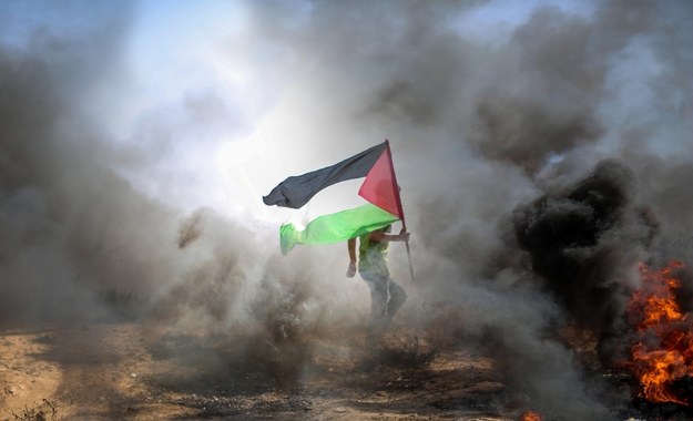 Palestyńczyk z polskim paszportem zostaje w Gazie. "Obronimy tę ziemię"