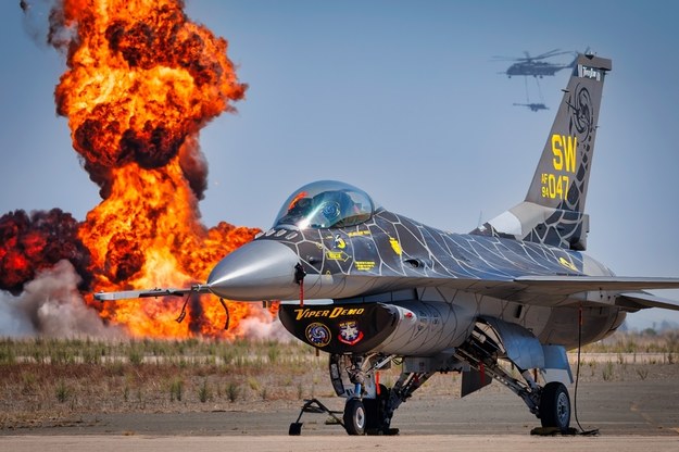 Coraz głośniej o F-16 na Ukrainie. Rosjanie twierdzą, że kilka już zniszczyli