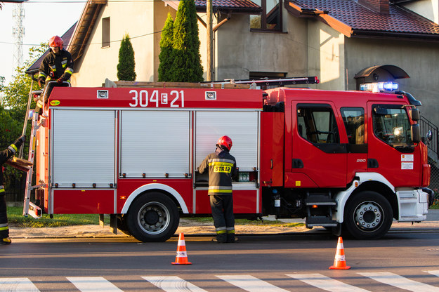 Pożar w restauracji koło Warszawy. Powodem awaria zmywarki