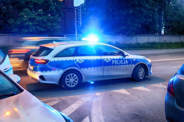 Policja udaremniła napad na bank. Złodzieja złapano po pościgu