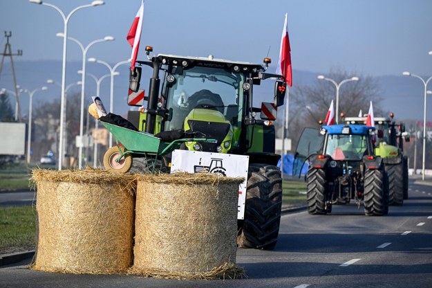 Protest rolników na Podkarpaciu. Zablokowana jest A4 i S19