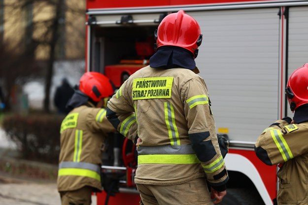 Trzebinia: Mężczyzna zmarł w pożarze bloku