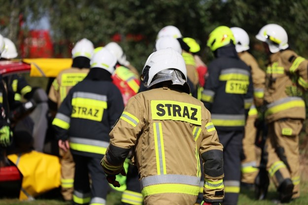 ​Pożar w Świeciu. Słup dymu widoczny z kilkunastu kilometrów