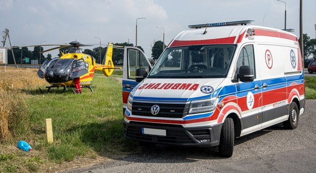 Wypadek dwóch spadochroniarzy. Na miejscu śmigłowce LPR