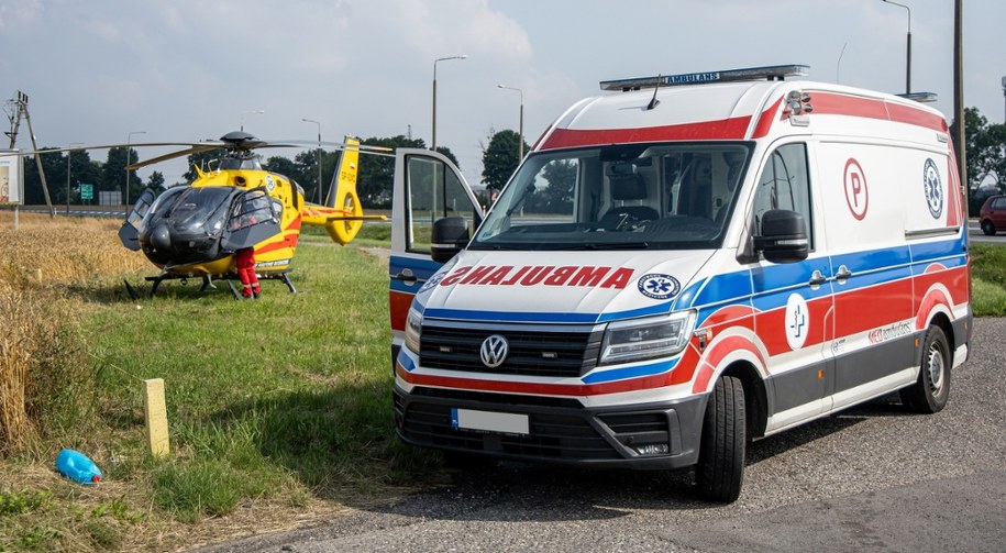 Wypadek dwóch spadochroniarzy. Na miejscu śmigłowce LPR