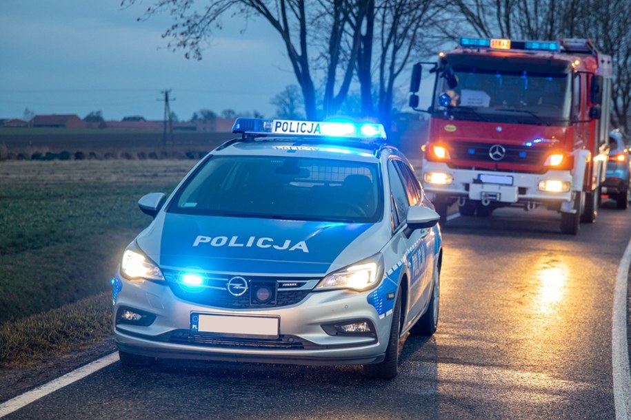 Karambol w Wielkopolsce. Jedna osoba trafiła do szpitala