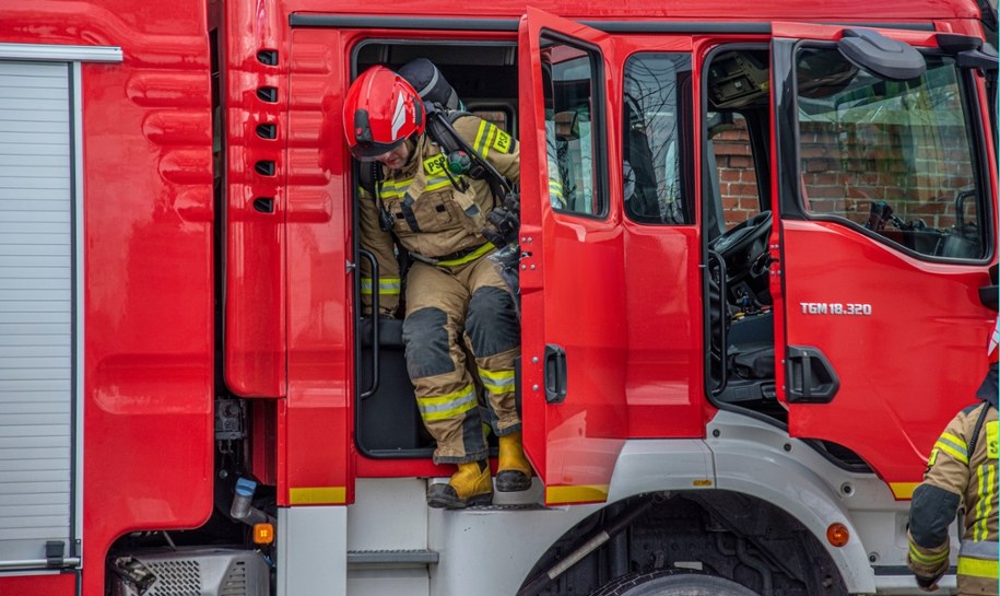 Mężczyzna zginął w pożarze. Tragedia w Tczewie