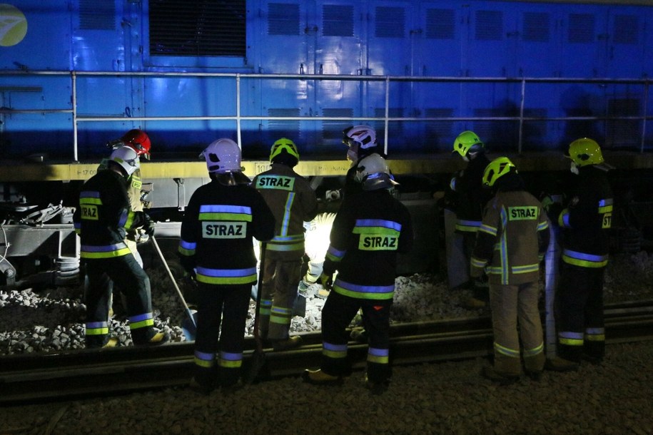 Wykolejenie pociągu towarowego relacji Szczecin-Chełm