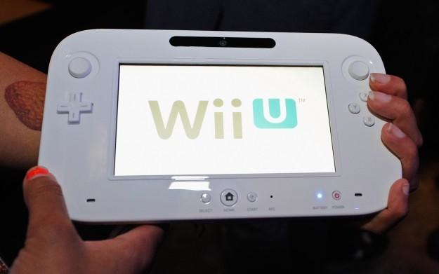 Zdjęcie kontrolera nowej konsoli Wii U /AFP