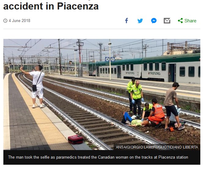 Zdjęcie, które obiegło nie tylko włoskie media, fot. https://www.bbc.com /