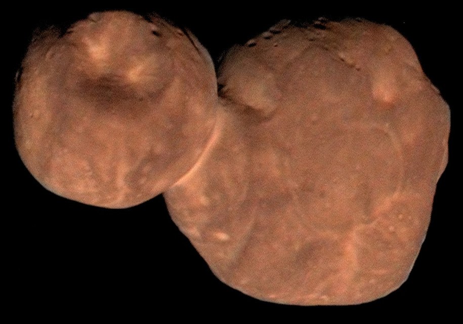 Zdjęcie Kuiper Belt Object 2014 MU69 wykonane przez sondę New Horizons /NASA. Horizons Spacecraft Data /Materiały prasowe