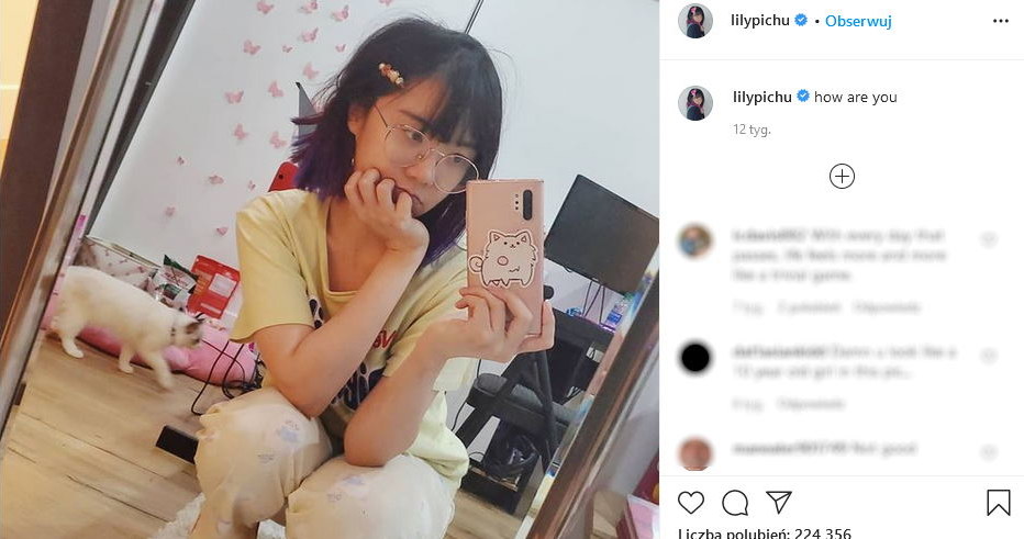 Zdjęcie lilypichu umieszczone w serwisie Instagram /materiały źródłowe