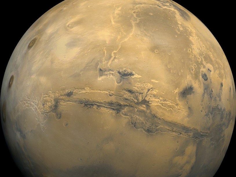 Zdjęcie Marsa zrobione przez sondę Viking 1 /NASA / USGS /domena publiczna