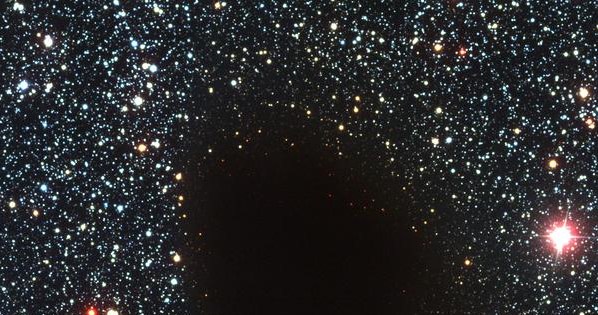Zdjęcie obłoku molekularnego z bliska /NASA