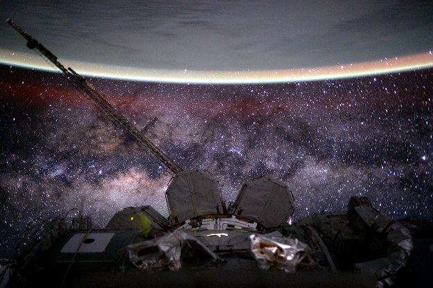 Zdjęcie opublikowane przez astronautę Scotta Kelly w 135 dniu jego rocznego pobytu na orbicie /NASA /materiały prasowe