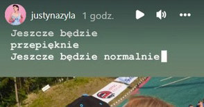 Zdjęcie opublikowane przez Justynę Żyłę /Instagram