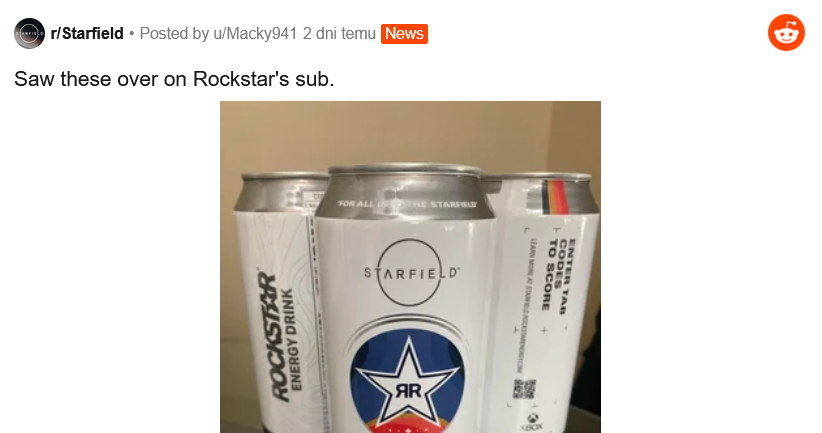 Zdjęcie puszek z napojami Rockstar Energy Drink zamieszczone w serwisie Reddit.com przez użytkownika @Macky941 /materiały źródłowe