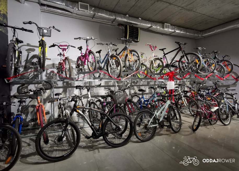 Zdjęcie rowerów, zebranych w tym roku /materiały prasowe /