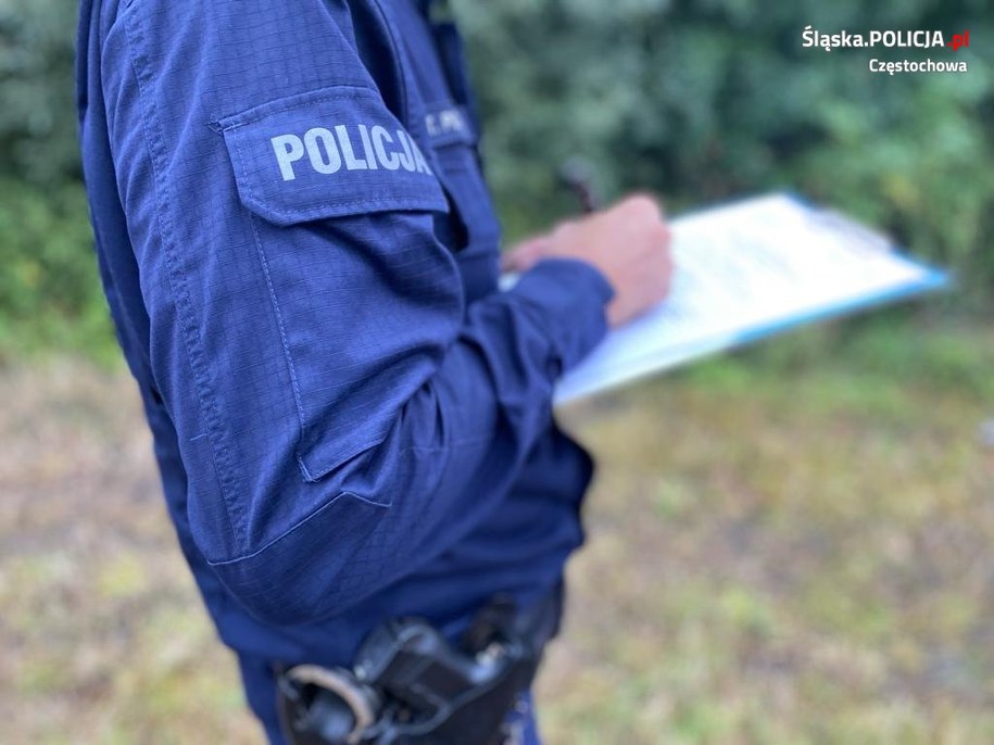 Zdjęcie udostępnione przez służby. /Śląska policja /