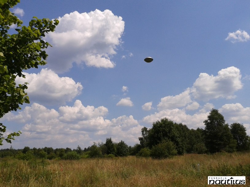Zdjęcie UFO wykonane w 2013 roku w okolicach Stąporkowa. /archiwum prywatne