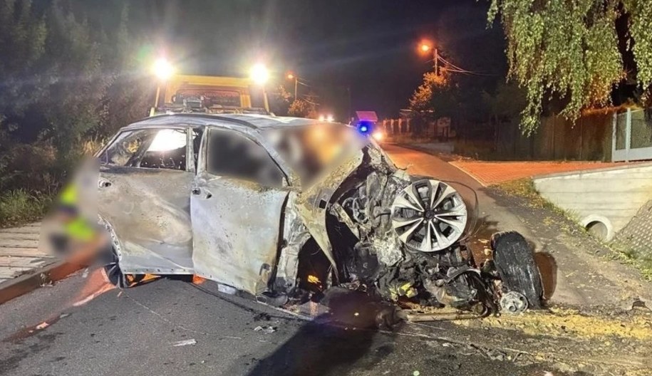 Zdjęcie w miejsca tragedii, fot. KPP Wieliczka /RMF24